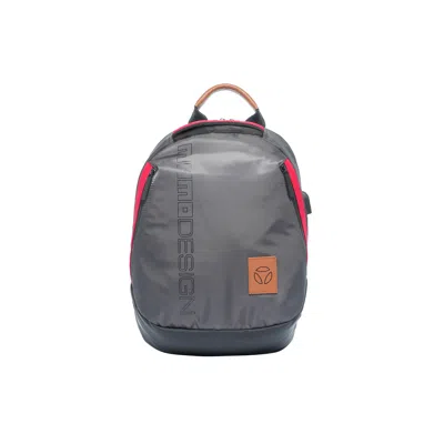 Momo Design - Titanium/cuoio Backpack Grey Mo-02ic