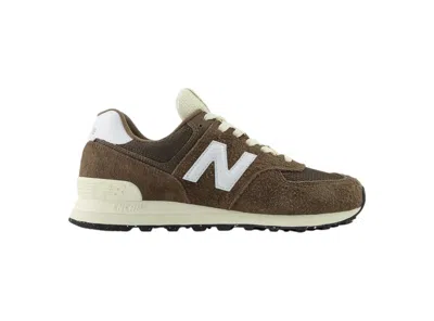 New Balance 574 Casual Shoes In Brown