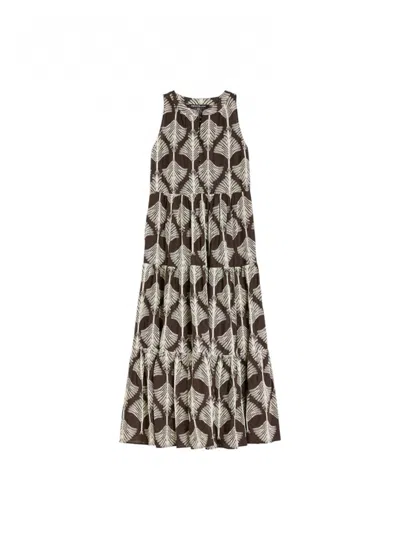Pennyblack Tiered Cotton Midi Dress