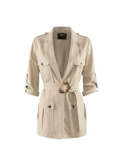 Nenette Women's Jacket  Barrio In Neutral