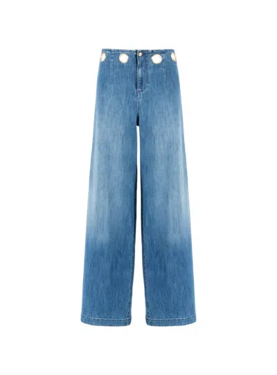 Nenette Jeans Woman  Staff In Blue