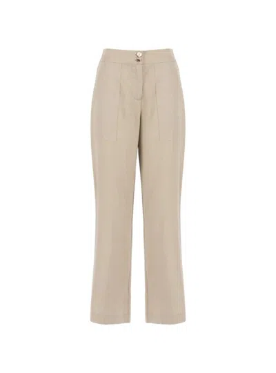 Nenette Women's Trousers  Egil In Neutral