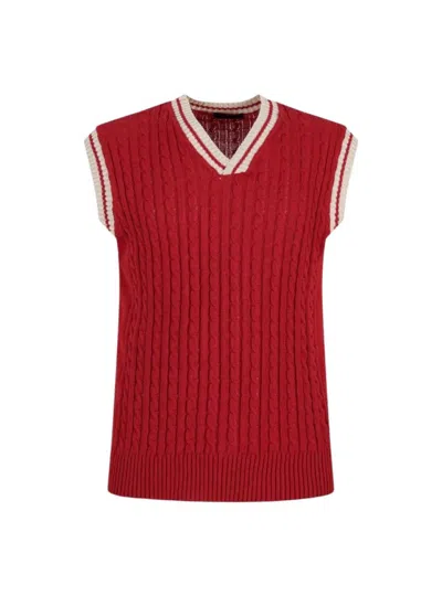 Outfit Men's Vest  ♪ In Red