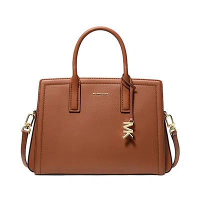 Michael Kors Laila Medium Leather Satchel