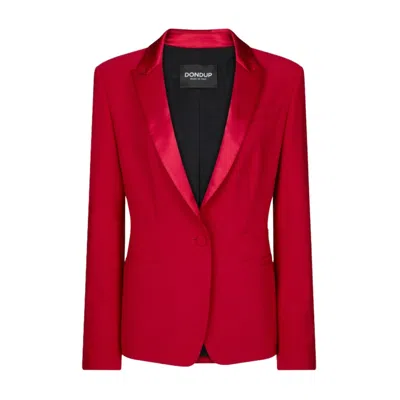 Dondup Blazer  Woman Color Red In Red