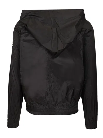 Rick Owens X Champion Hoodie T-shirt Black In Black