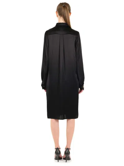 Loewe Knot Dress In Crepe Satin