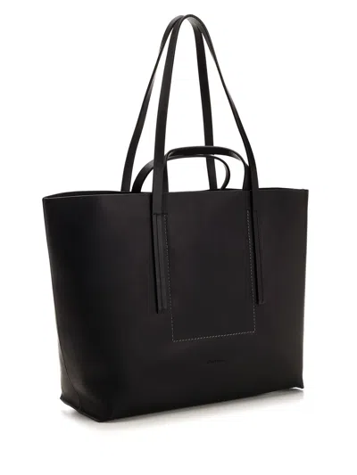 Rick Owens Leather Tote Bag Handbags Black