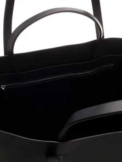 Rick Owens Leather Tote Bag Handbags Black