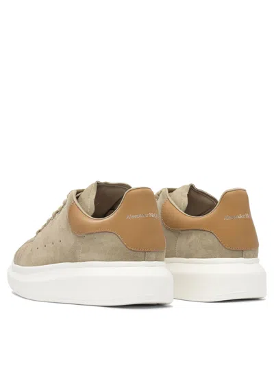 Alexander Mcqueen Leather Upper And Rubber Sole Sneaker In Brown