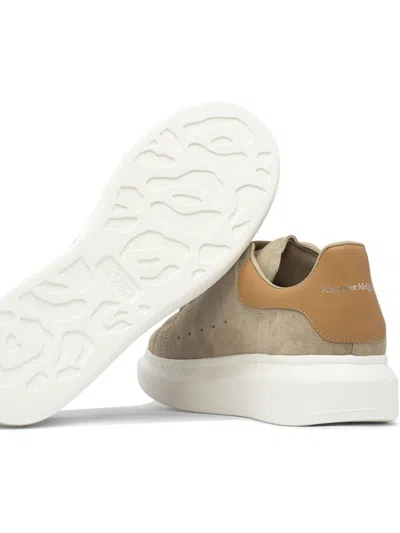 Alexander Mcqueen Leather Upper And Rubber Sole Sneaker In Brown