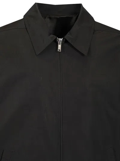 Rick Owens Lightweight Coat Coats Black In Black