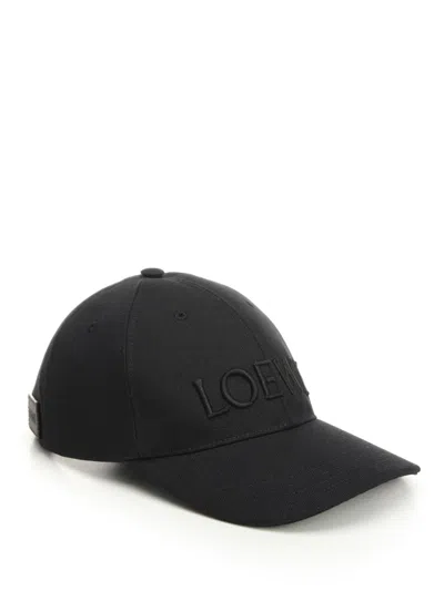 Loewe Canvas Hat Hats Black