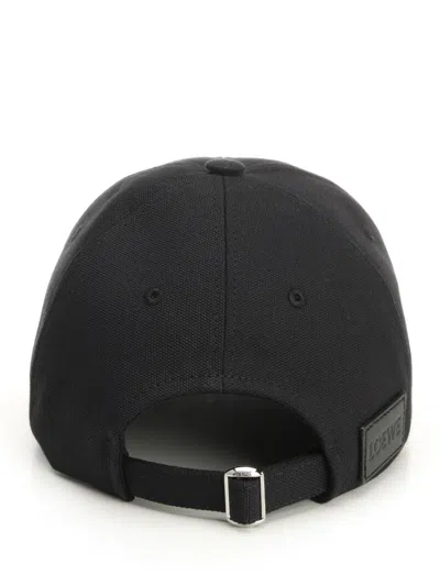 Loewe Canvas Hat Hats Black