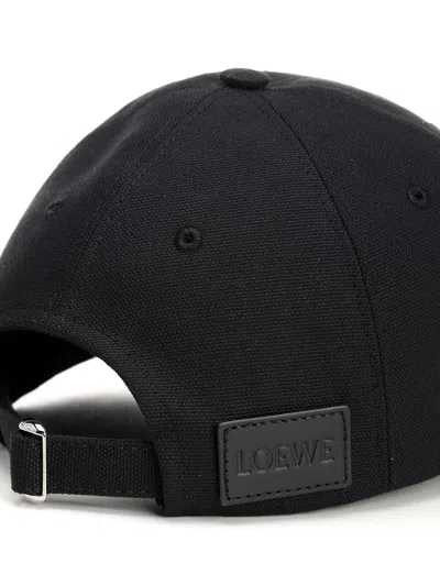 Loewe Canvas Hat Hats Black