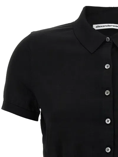 Alexander Wang T T By Alexander Wang Polo Cardigan