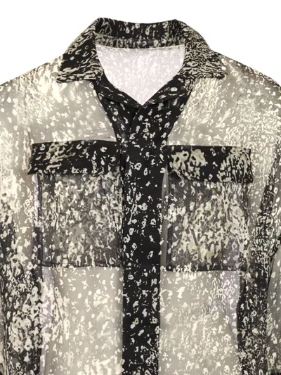 Rick Owens Magnum Tommy Silk Shirt