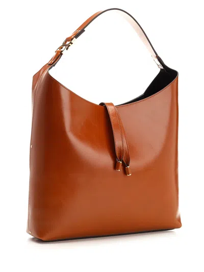 Chloé Marcie Handbags Brown