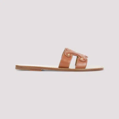 Celine Mules Brown