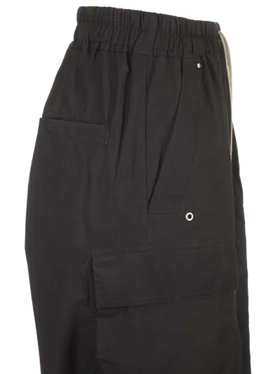 Rick Owens Multi-pocket Cargo Trousers Jackets Black