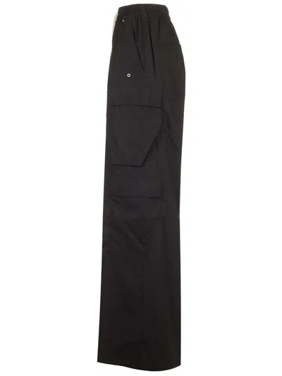 Rick Owens Multi-pocket Cargo Trousers Jackets Black