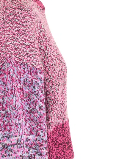 Loewe Multi-thread Mouliné Wool Sweater Knitwear White