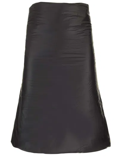 Rick Owens Padded Scarf Scarves And Foulards Black