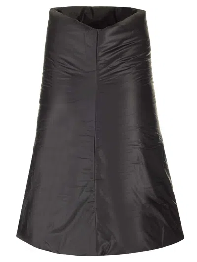 Rick Owens Padded Scarf Scarves And Foulards Black