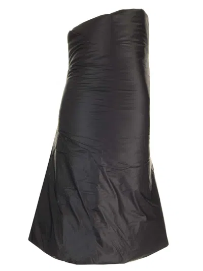 Rick Owens Padded Scarf Scarves And Foulards Black