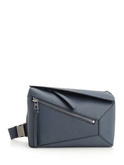 Loewe Puzzle Belt Bags Green