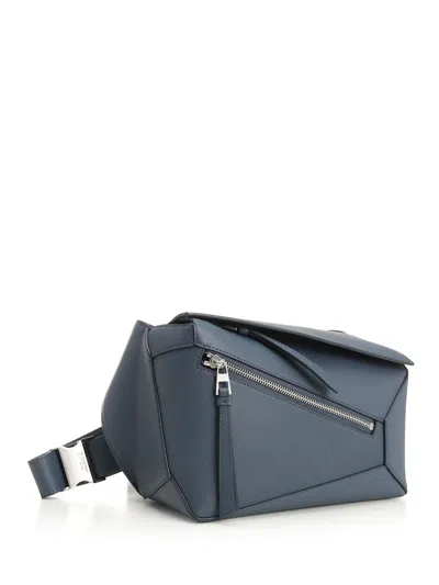 Loewe Puzzle Belt Bags Green