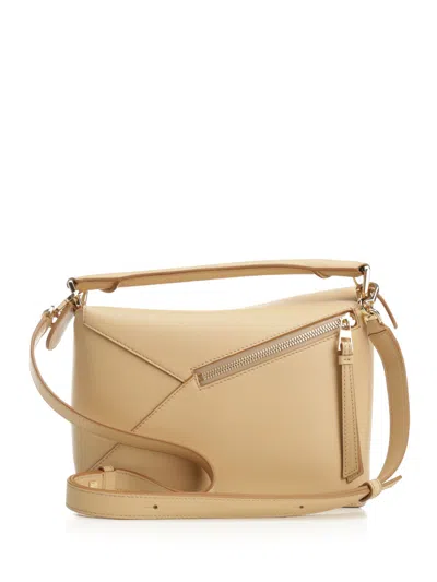Loewe Puzzle Edge Handbags Beige