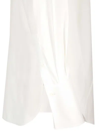 Loewe Puzzle Fold Shirts White In White