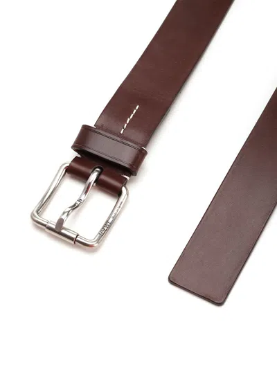 Loewe Roller Curve Belts Brown