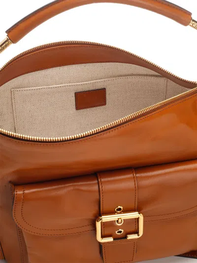 Chloé S533 - Camera Bag Shoulder Bags Brown