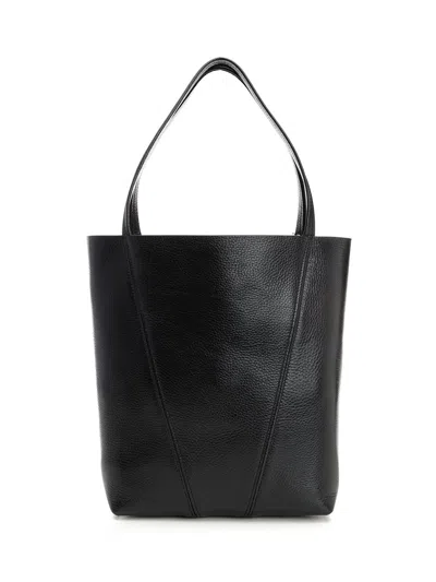 Chloé Small Spin Tote In Grained Leather Bags
