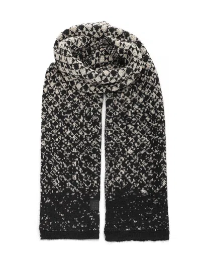 Mm6 Maison Margiela Scarf Scarves And Foulards Black In Gray