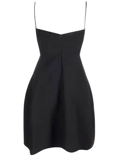 Loewe Strappy Dress In Silk And Wool