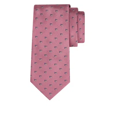 Ferragamo Two Tone Gancini Jacquard Tie
