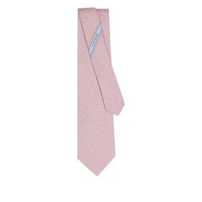 Ferragamo Geometric-pattern Silk Tie