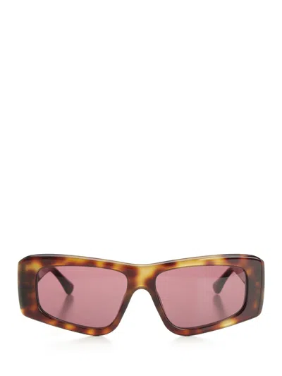 Chloé Square Sun Glasses Brown