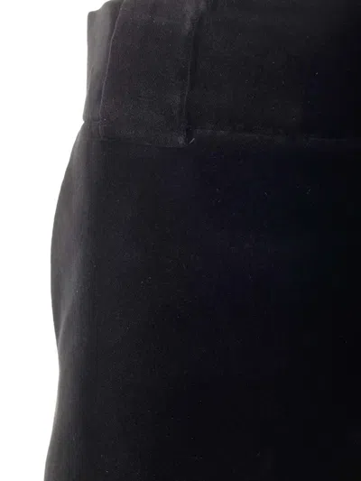 Chloé Tailored Velvet Mini Shorts Trousers Black