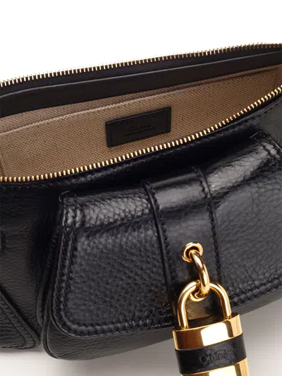 Chloé The 99 Shoulder Bag In Shiny Grained Calfskin