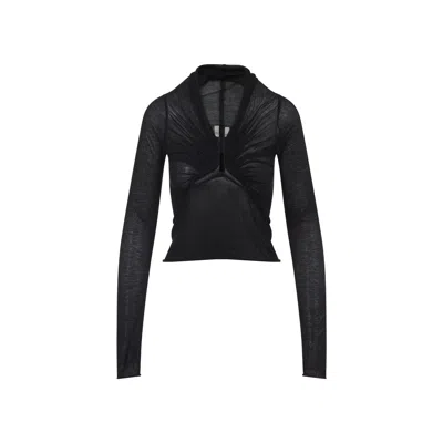 Rick Owens Allanah Long Sleeves Top Women In Black