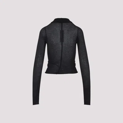 Rick Owens Allanah Long Sleeves Top Women In Black