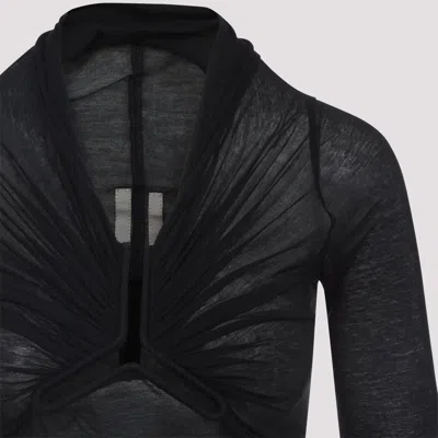 Rick Owens Allanah Long Sleeves Top Women In Black