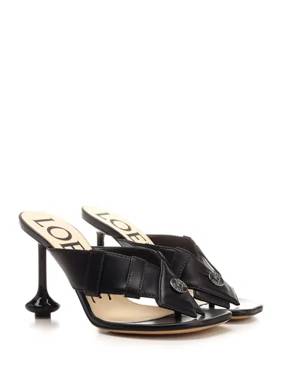 Loewe Toy Panta Toe Post Heel Sandals
