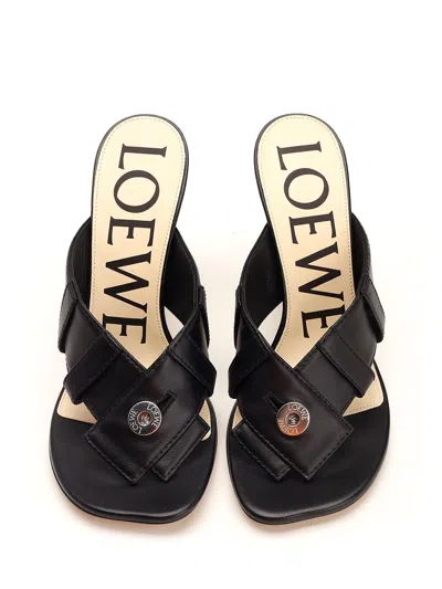 Loewe Toy Panta Toe Post Heel Sandals