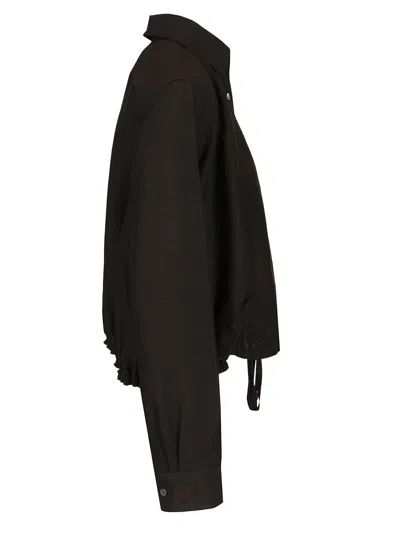 Loewe Viscose Shirt Shirts Black