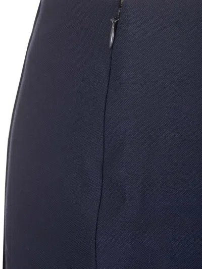 Chloé Wool Midi Skirt Skirts Blue